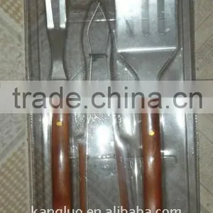 BBQ Fork ,BBQ TONG AND BBQ SPATULA(3PCS) thumbnail-1