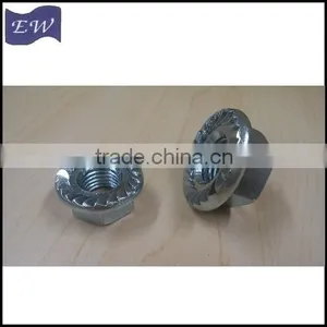 M20 Serrated Flanged Hexagon Nut (DIN 6923) thumbnail-1