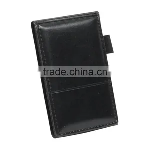 Wholesale Factory Business Card Slots Personal Leather Notepad Folder thumbnail-2