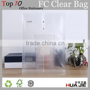Transparent Envelope Shape Clear Bag Pocket Files Plastic Document Bag With Strings thumbnail-1