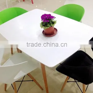 High Quality Modern Restraurant Furniture Steel Base PP Seat RESTAURANT CHAIR, HYH-A305B thumbnail-6
