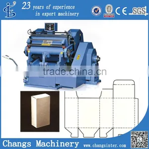 ML750 Cheap Stencil Die Cutting Machine Manufacturer Price for Sale thumbnail-1