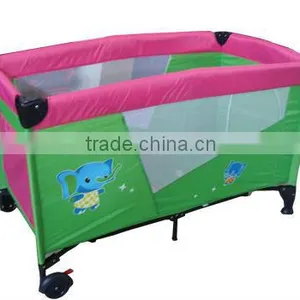 Baby Playpen With Folding Baby Bed thumbnail-1