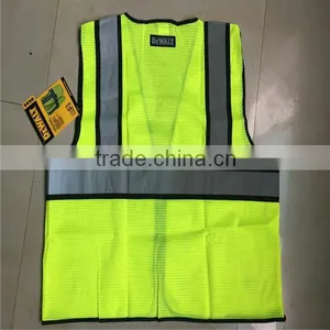 High Visibility Yellow Warning Vest thumbnail-5