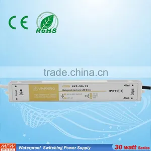 ac to dc 30w 12v/15v/24v dc Waterproof Led Power Supply thumbnail-1