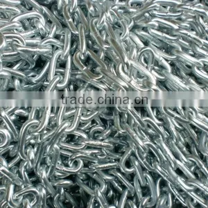 G70 DIN764 Electric Galvanized Ordinary Mild Steel Link Chain thumbnail-1