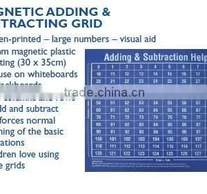 Magnetic Teaching Aid Magnetic Adding&Subtracting Grid thumbnail-1