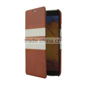 Smart Cover Oil-waxed Leather Case for Samsung Galaxy Note 3 thumbnail-1