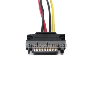 15Pin Male to 4 Pin Sata Power Cable thumbnail-4
