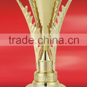 T825 YIWU EV Sport Metal Trophy Cup Wooden Base High Quality Wholesale thumbnail-1