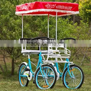 22 Inch Tandem Bike / Single Speed Tandem Bicycle thumbnail-2
