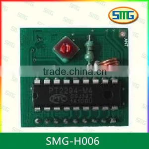 SMG-H004 DC3v-5V 15mA Learning Code 433.92mhz Remote Control RF Receiver Module thumbnail-4