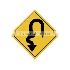 Corboard Traffic Signs,Reflective Triangle Warning Portable Traffic Signs,safety Traffic Signs thumbnail-1