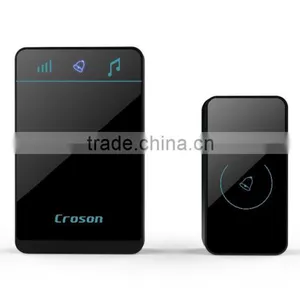 2016 New Design Touch Button Ring Door Bell Sound Wireless Waterproof Units Quality Choice thumbnail-3