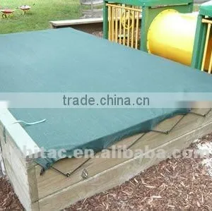 Green Waterproof Sandpit Tarpaulin thumbnail-1