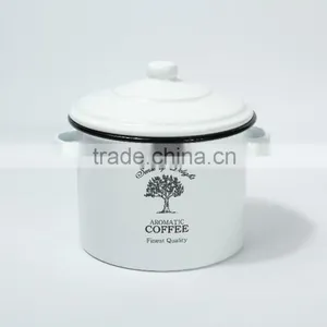 Enamel Pot, Stockpot, Soup Pot thumbnail-1