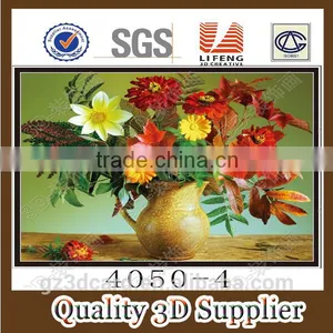 Decorative 3d Good Quality Picture of Flower 3d Painting 2016 thumbnail-1