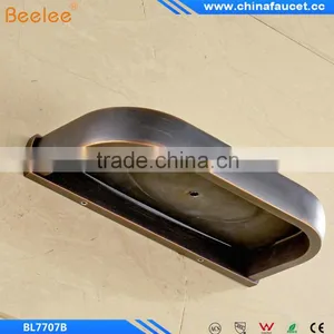 Oil Rubbed Bronze Bathroom Wall Mounted Black Brass Material Soap Dishes Soap Holder thumbnail-5