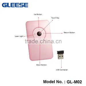 2.4GHz USB Mini Size Rechargeable Wireless The Latest Fashion Mouse for Computer TV /Laptop Desktop /Teaching/ Speeching Supplier's Choice thumbnail-1
