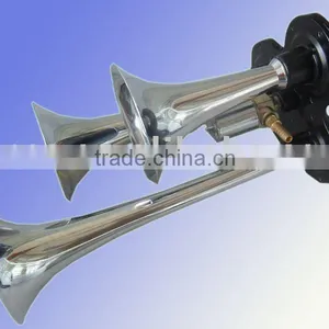 Zinc and Aluminum Alloy Three Trumpet Boat Marine Electric Air Horns thumbnail-2