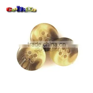 13mm(20L) Fashion Resin Grain Buttons 4 Holes Sewing Craft DIY Accessories For Bag Shoe Garment #FLN006-13B thumbnail-2