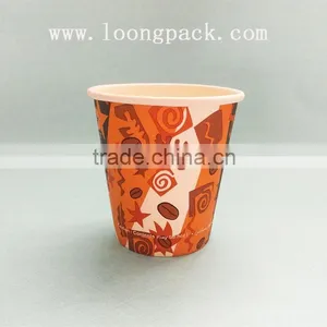 Best Quality Custom Logo Disposable Single Wall Coffee Paper Cup 7oz015 thumbnail-3