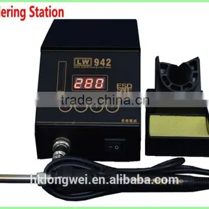 LONGWEI INSTRUMENTS Wholesale HAKKO 936 ESD Solder Station / BGA 75W Lead Free Solder Iron Welding Station For Sale thumbnail-1