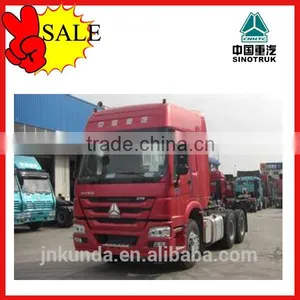High Quality 2016 New 80ton Sinotruk 371hp Howo 6x4 Tractor Truck for Ethiopia Market ZZ4257N3241W thumbnail-1