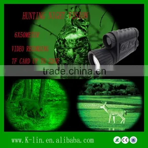 Monocular Thermal Weapon Night Vision Sight, 6x50Meter Telescopic Sights Infrared Laser Sight thumbnail-1