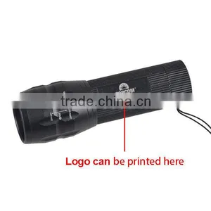 1000lm Aluminum Bike Front Light Zoomable Bike High Power Light thumbnail-3