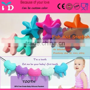 Hgih Quality Mom's Fashion Pendant Teether and Baby Sensory Toys thumbnail-4