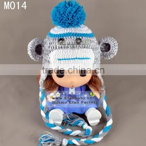Cute Animal Beanie Custom Knitted Infant Crochet Hats Pattern thumbnail-3