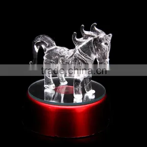 2016 Custom Design Horse Figurine Make Glass Figurines for Home Decration thumbnail-1