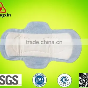 Disposable Ladies Sanitary Napkin for Women Sanitary Towel Manufacturer in China With Cotton Cover thumbnail-4