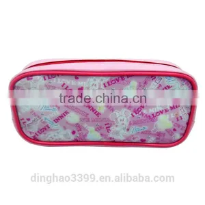 Kawaii Novelty PVC Leather Pencil Case Coin Bags for Students Office School Stationery Storage Bags Supplies thumbnail-3