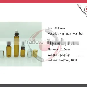 Roll on Perfume Bottles With Good Quality 3ml 5ml 10ml thumbnail-1