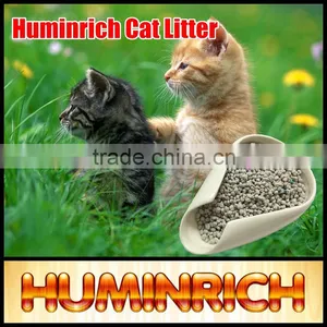 Huminrich OEM Cat Sand Clumped Bentonite Cat Litter Breeze thumbnail-1