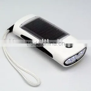 Solar Flashlight (GF-YB001d) (led Flashlight/solar Energy Flashlight) thumbnail-1