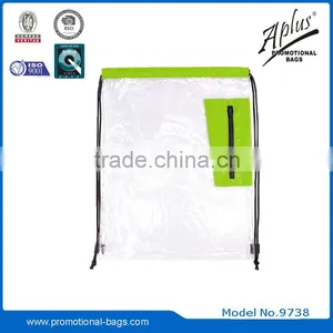 Special Purpose Bags Transparent PVC Shopping Drawstring Bag thumbnail-1