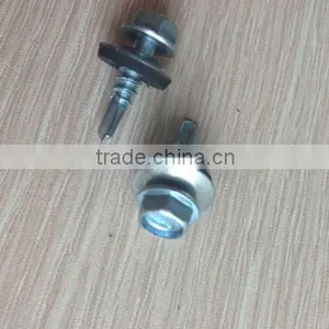DIN7504 Carbon Steel Self Drilling Screw With Rubber Washer thumbnail-3