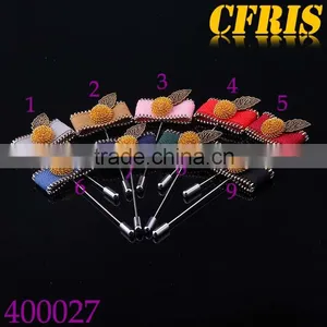 Wholesale New Design Textile Lapel Pins thumbnail-1