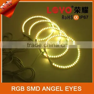 Color Changing RGB SMD Angel Eyes Full Rings Headlight 5050 RGB SMD Angel Eyes thumbnail-1