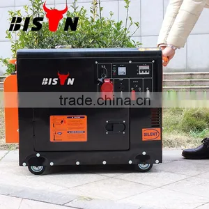 BISON China 6500 Low Price Soundproof Diesel Generator Home Use Silent Type thumbnail-1