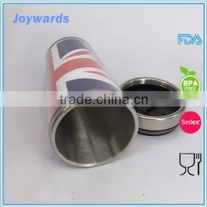 New Plastic Double Wall Inner and Outer Stainless Steel Mug thumbnail-1