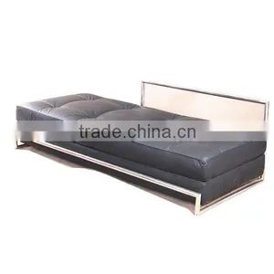 Modern Office Couch Leather Sofa Couch Eileen Gray Daybed Office Couch thumbnail-5
