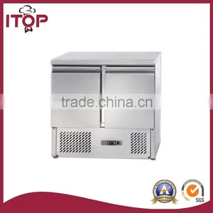 Stainless Steel Top Refrigerated Counters for Saladette thumbnail-1