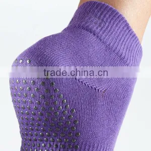 Custom Ankle Sport Indoor Non Skid Pure Sock thumbnail-2