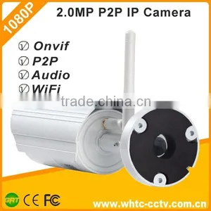2MP Outdoor Bullet P2P Wireless Wifi ip Camera With IR-CUT thumbnail-2