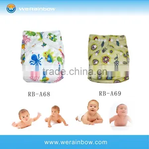 High Quality Bamboo Custom Printed Diaper thumbnail-1