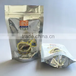 Transparent Window Zipper Stand Up Plastic Cashew Nut Packaging Bag thumbnail-2